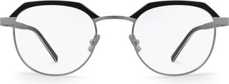 Saint Laurent Eyewear round-frame glasses - Metallic