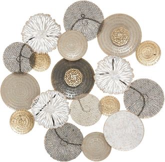 Atmosphera Atmosphera - Decoraci&oacute;n De Pared &laquo;l&eacute;ana&raquo; - Metal 80 X 80 Cm Cr&eacute;ateur DInt&eacute;rieur