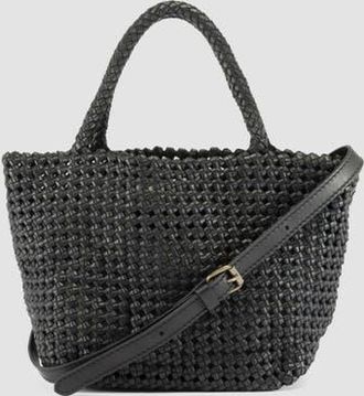 Officine Creative Vicky 001 Hand-Woven Mini Bag in Black at Nordstrom