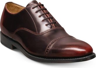 Allen Edmonds Brady Cap Toe Oxford in Burgundy at Nordstrom Rack, Size 10.5
