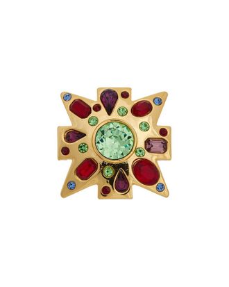 Kenneth Jay Lane Plated Cocktail Ring