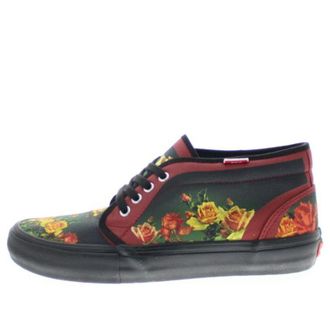 Vans Supreme x Jean Paul Gaultier x Chukka 95 Burgundy Floral VN0A49G2T5S