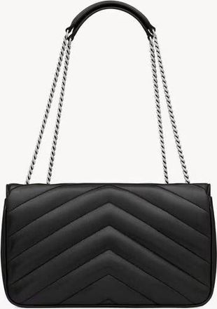 Saint Laurent Unisex Sac Sl H26 Noir Argent