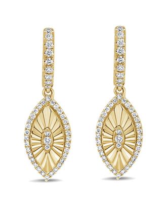 Sabrina Designs 14K 0.70 Ct. Tw. Diamond Dangle Earrings