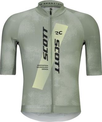 Scott Jersey Rc Pro S/S Velotrikot f&uuml;r Herren | grau/oliv