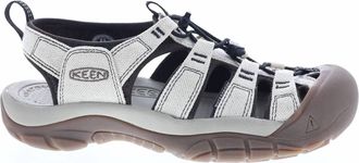 Keen Mens Newport Slip On Sport Shoes In Natural Canvas