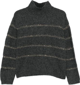 Luisa Cerano Maglione a collo alto - Grigio