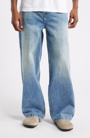 Elwood Nonstretch Baggy Jeans in Vintage Indigo at Nordstrom, Size 28