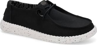 Hey Dude Womens Wendy Stretch Casual Shoe In Black Odyssey