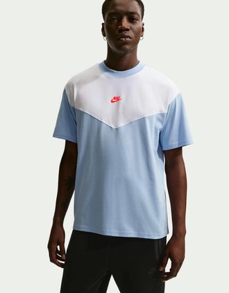Nike Mens Nike Sportswear T-Shirt Light Blue - Size: 38