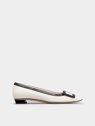Roger Vivier Belle Vivier Ballerinas in patent leather