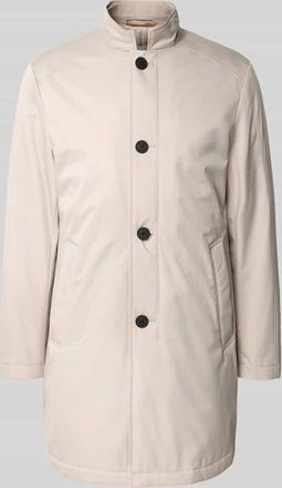 Roy Robson Nylon Coat mit Stehkragen und Eingrifftaschen in Beige, Größe 48