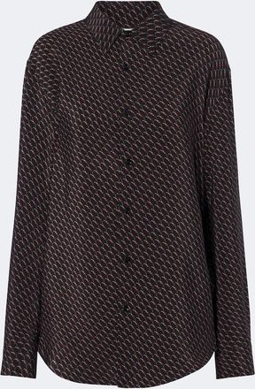 Saint Laurent Camicia Cassandre in seta