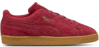 Puma Mens PUMA Suede Classic - Basketball Shoes Tan/Red/Gold Size 10.0