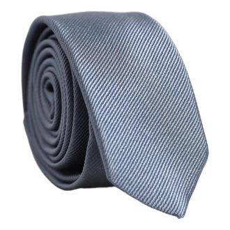 Dolce & Gabbana Textured Silk Necktie - Heren - Accessoires - Blauw - Maat: ONE Size Zijde