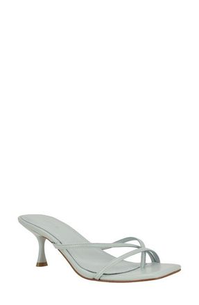 Calvin Klein Axella Toe Loop Sandal in Light Green at Nordstrom, Size 6.5