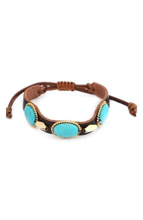 Panacea Turquoise Bead Bracelet at Nordstrom