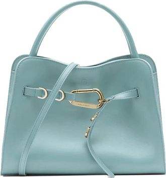 Francesco Biasia Iconic Hot Minute - Dames - Handtassen - Blauw - ONE Size - Leer - Tassen