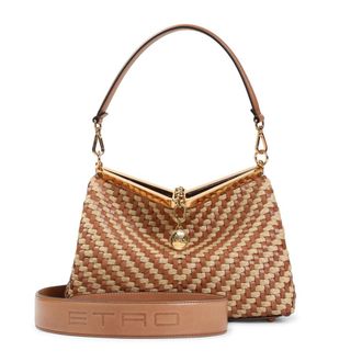 Etro Brown Vela Medium Shoulder Bag