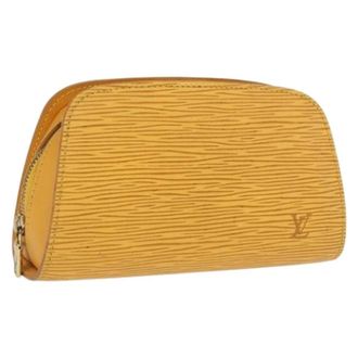 Louis Vuitton Clutch Vintage Pre-owned - - Pre-owned - Donna - Giallo - ONE SIZE