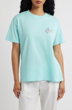 Rip Curl Relaxed Fit Graphic T-Shirt in Light Sea Blue at Nordstrom, Size Xx-Small