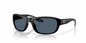 Costa Mens Clipperton Sunglasses In Matte Black Gray