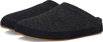 Olukai Hamani Hulu Mens Slippers Dark Shadow/Dark Shadow : 13 D - Medium, Suede