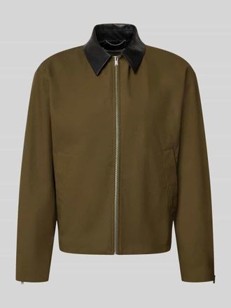 Drykorn Jacke mit Eingrifftaschen Modell RIKKO in Oliv, Gr&ouml;&szlig;e XXL