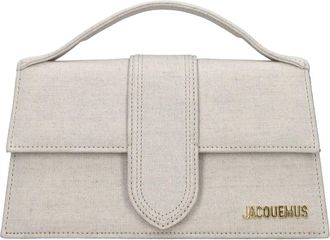 Jacquemus Le Grand Bambino - Dames - Handtassen - Beige - ONE Size - Katoen - Tassen