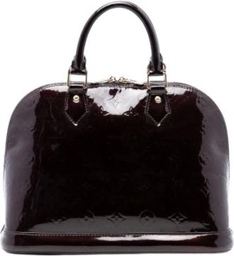 Louis Vuitton Pre-owned Handbags, female, Purple, Size: ONE SIZE Pre-owned Alma PM
