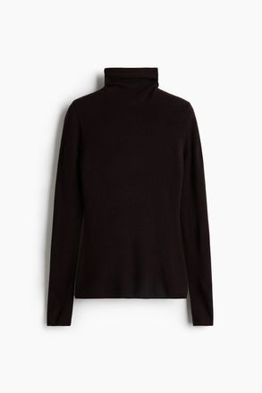 H&M Pullover aus Kaschmirmix mit Turtleneck - Brown