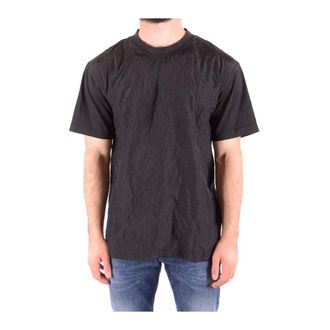 Alexander McQueen Heren, Tops, Zwart, Maat: S Katoen
