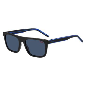 HUGO BOSS Sunglasses, male, Black, 54 MM, Square Sunglasses