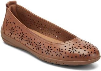 Easy Spirit Araceli Flat in Brown at Nordstrom, Size 5.5