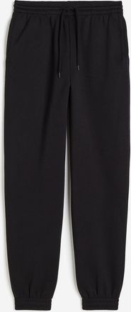 H&M Joggpants mit hohem Bund - Schwarz