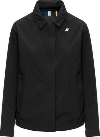 K-Way Bleizou Bonded Jacket - - Jackets - Donna - Nero - XL