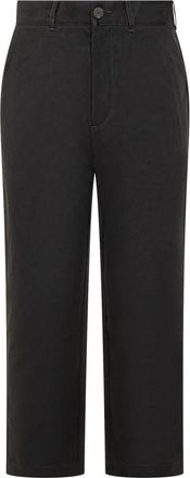 STUDIO NICHOLSON Bill Pant - Heren - Straight fit broeken - Zwart - XS - Katoen - Broeken