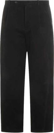 Jil Sander katoenen broek met rechte pijpen