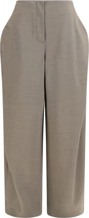 Jacquemus Wool Oves Aries Fla Womens Pants