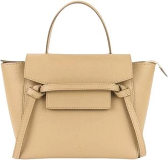 Celine Pre-owned Handbags, female, Beige, Size: ONE SIZE Pre-owned Vintage Shoulder Bag