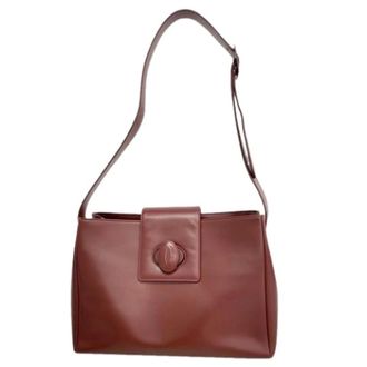 Cartier Pre-owned Shoulder Bags, female, Red, Size: ONE SIZE Pre-owned Vintage Shoulder Bag