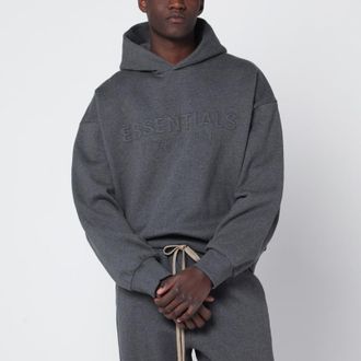 Fear of God Grey hoodie with logo