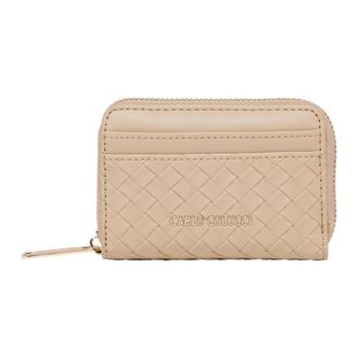 Carlo Colucci Wallet - Dames - Portefeuilles - Bruin - ONE Size - Accessoires