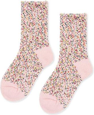 Hansel From Basel Disco Short Crew Socks in Sprinkles at Nordstrom