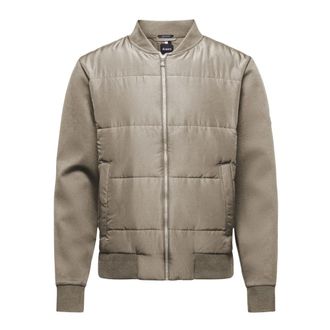 HUGO BOSS Katoenen Jas - Heren - Winterjassen - Beige - XL - Katoen - Jassen