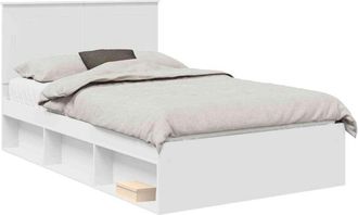 vidaXL Estructura De Cama 120 X 200 Cm Madera De Pino Macizo Vidaxl