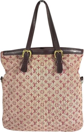 Louis Vuitton Cerise Red Color Monogram Mini Handbag Tote Bag (Pre-Owned)