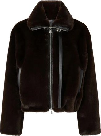 Pinko Pinko, Dames, Jassen, Bruin, Maat: XS