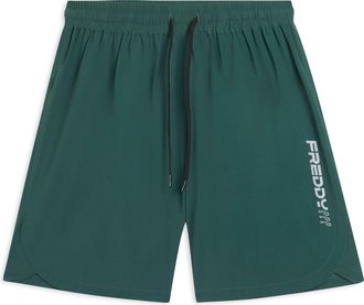 Freddy Shorts slim con tasche zip e coulisse in vita