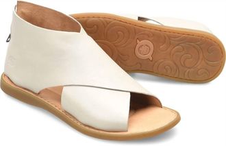 Born Womens Iwa Sandal In White